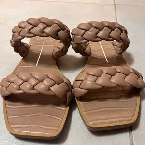 Dolce Vita Brown Braided Sandals